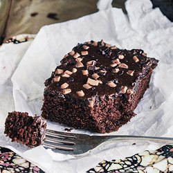 Texas Sheet Cake + Brownie Frosting - Recipe photo by topwithcinnamon