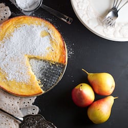 Pear Clafouti - Recipe photo by healthyaperture