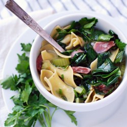Ham Hock & Collard Greens Soup - Recipe photo by brooklynsupper