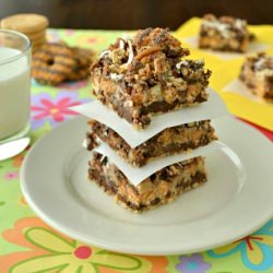 Girl Scout Hello Dollie Bars - Recipe photo by Sunflower Supper Club