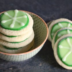 Lime Sugar Cookies - Recipe photo by tunenfork