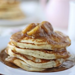 Bananas Foster Pancakes - Recipe photo by cookingforkeeps