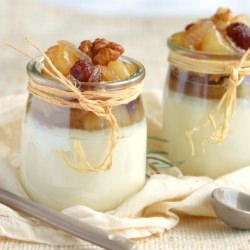 Yoghurt Roquefort and Pear Chutney - Recipe photo by poupougnette