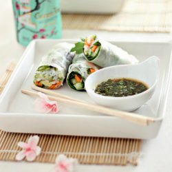 Vietnamese Fresh Spring roll - Recipe photo by CRAFTBERRYBUSH