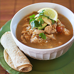 Mexican Chicken and Rice Soup - Recipe photo by ffandd