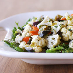 Marinated Cauliflower Salad - Recipe photo by lisal