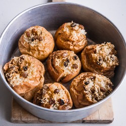 Baked Apples with Millet - Recipe photo by Minty Meta