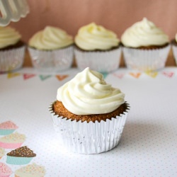 Carrot Cake Cupcake - Recipe photo by Oishii Treats