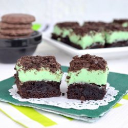 Thin Mint Fudge Brownies - Recipe photo by BruCrewLife