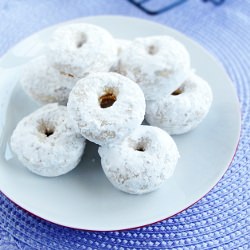 Baked Powdered Donuts - Recipe photo by mysanfranciscokitchen