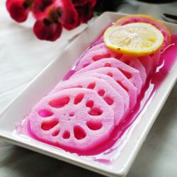 How to Make Pink Natural Lotus Root - Recipe photo by storyofmycook