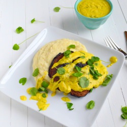 Portobello Tenderloin Bearnaise - Recipe photo by BlissfulBasil