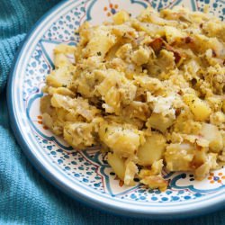 Batata Wa Bayd Mfarakeh - Recipe photo by TaraMar