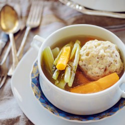 Matzo Ball - Recipe photo by whodoesthedishes