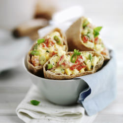 Egg Salad with Pitta Bread - Recipe photo by finedininglovers