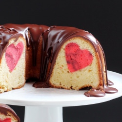 Make Your Heart Pound Cake - Recipe photo by PintSizedBaker