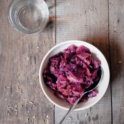 Sweet and Sour Braised Cabbage - Recipe photo by GoodFoodBlog