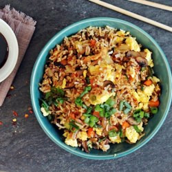 Leftover Rice Veggie Fried Rice - Recipe photo by thenutritionalepiphany