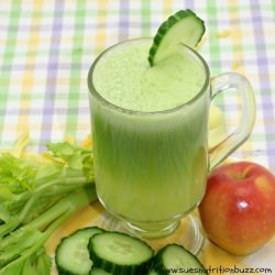 Cucumber, Apple, and Ginger Juice - Recipe photo by SuesNutritionBuzz