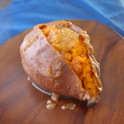 Baked Sweet Potato - Recipe photo by thymebombe