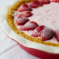 Frozen Strawberry Pie - Recipe photo by dashrecipes