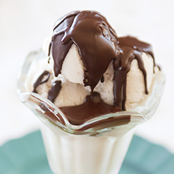 Dark Chocolate Magic Shell - Recipe photo by ffandd