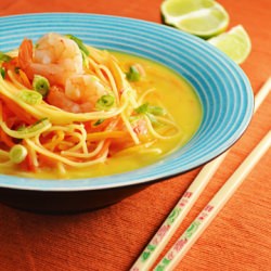 Coconut Shrimp Soup - Recipe photo by dinnersforwinners