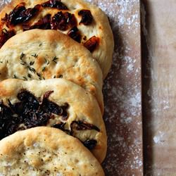 Italian Focaccia and Four Toppings - Recipe photo by GoodFoodBlog