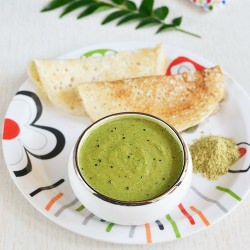 Curry Leaves Chutney - Recipe photo by vsharmilee