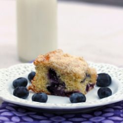 Blueberry Cornmeal Butter Cake - Recipe photo by mrsregueiro