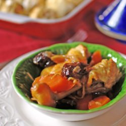 Chicken Tagine with Prunes - Recipe photo by Healthy Epicurean