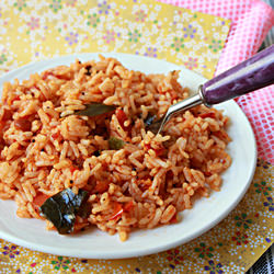 Tomato Rice - Recipe photo by Aromatic Cooking