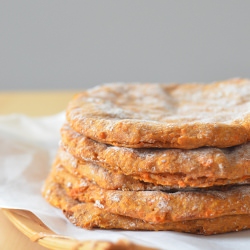 Sweet Potato Rye Rieska - Recipe photo by ScandiFoodie