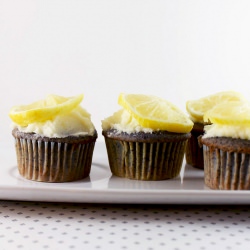Blueberry & Lemon Cupcakes - Recipe photo by natsadventuresinbaking