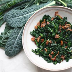 Wilted Kale and Bacon Salad - Recipe photo by Africasmel