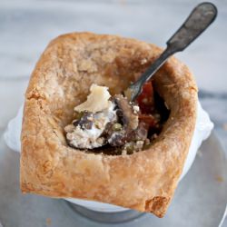 Mushroom Stout Pot Pie - Recipe photo by TheBeeroness