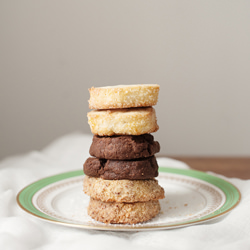 Sablès Three Ways~ Chocolate - Recipe photo by thelittlewhitekitchen