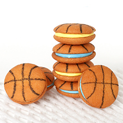 Basketball Cookies - Recipe photo by lisastorms