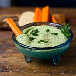 Green Leprechaun Dip - Recipe photo by LunchboxBunch