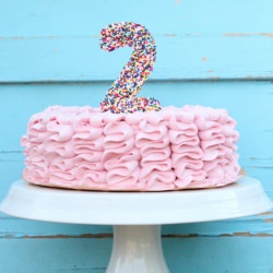 Sprinkled Cake Topper - Recipe photo by kojodesigns