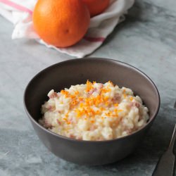 Orange and Sausage Rice - Recipe photo by La cucina spontanea