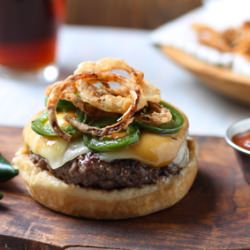 Hickory Dickory Smoke Burger - Recipe photo by penthousekitchen