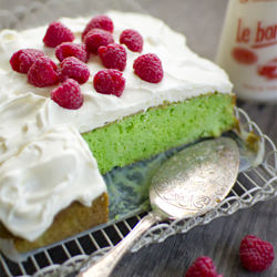 Pandan Tres Leches Cake - Recipe photo by spicyicecream