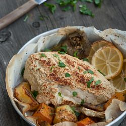 Hummus Crusted Chicken - Recipe photo by labna