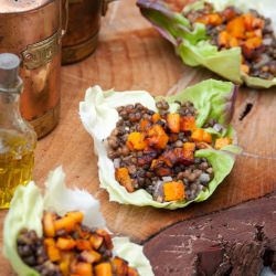 Lentil Lettuce Cups - Recipe photo by forestfeast