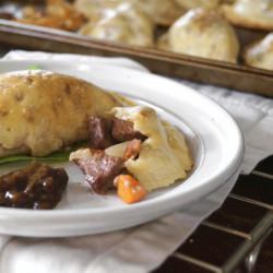 Pasties with Buffalo & Root Veg - Recipe photo by FoodThroughthePages