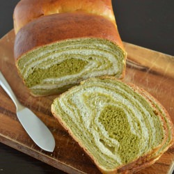 Matcha Marble Swirl Bread - Recipe photo by jothetartqueen