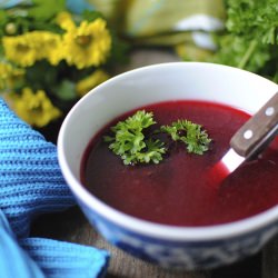 Delicious Beetroot Soup - Recipe photo by linnkatarina