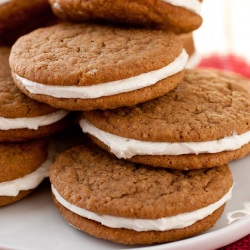 Oatmeal Creme Pie Cookies - Recipe photo by cooking classy