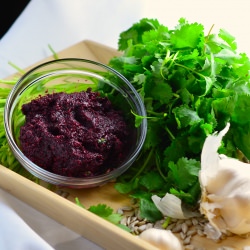 Beet Pesto - Recipe photo by digioral
